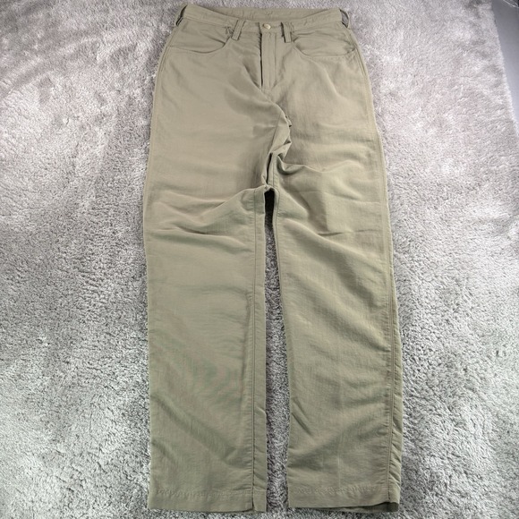 The North Face Pants - The North Face Vintage Womens 6 Nylon Hiking Pants Khaki Outdoor Trail 00s